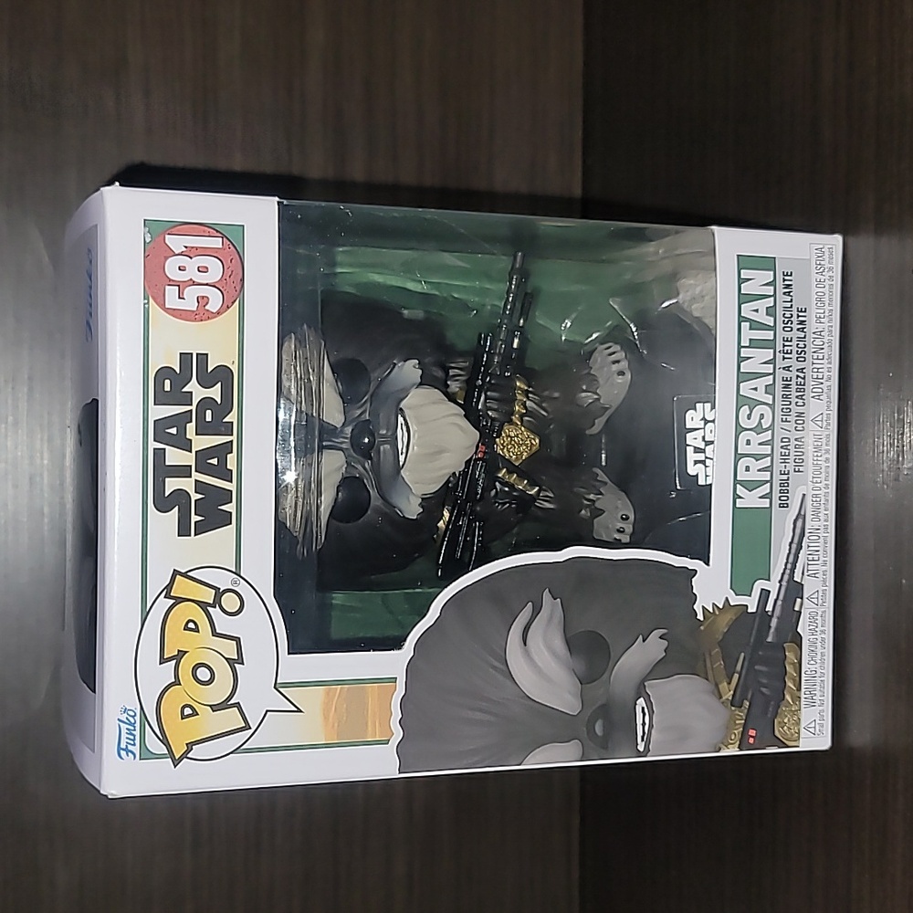 Star Wars Krrsantan Funko Pop toy